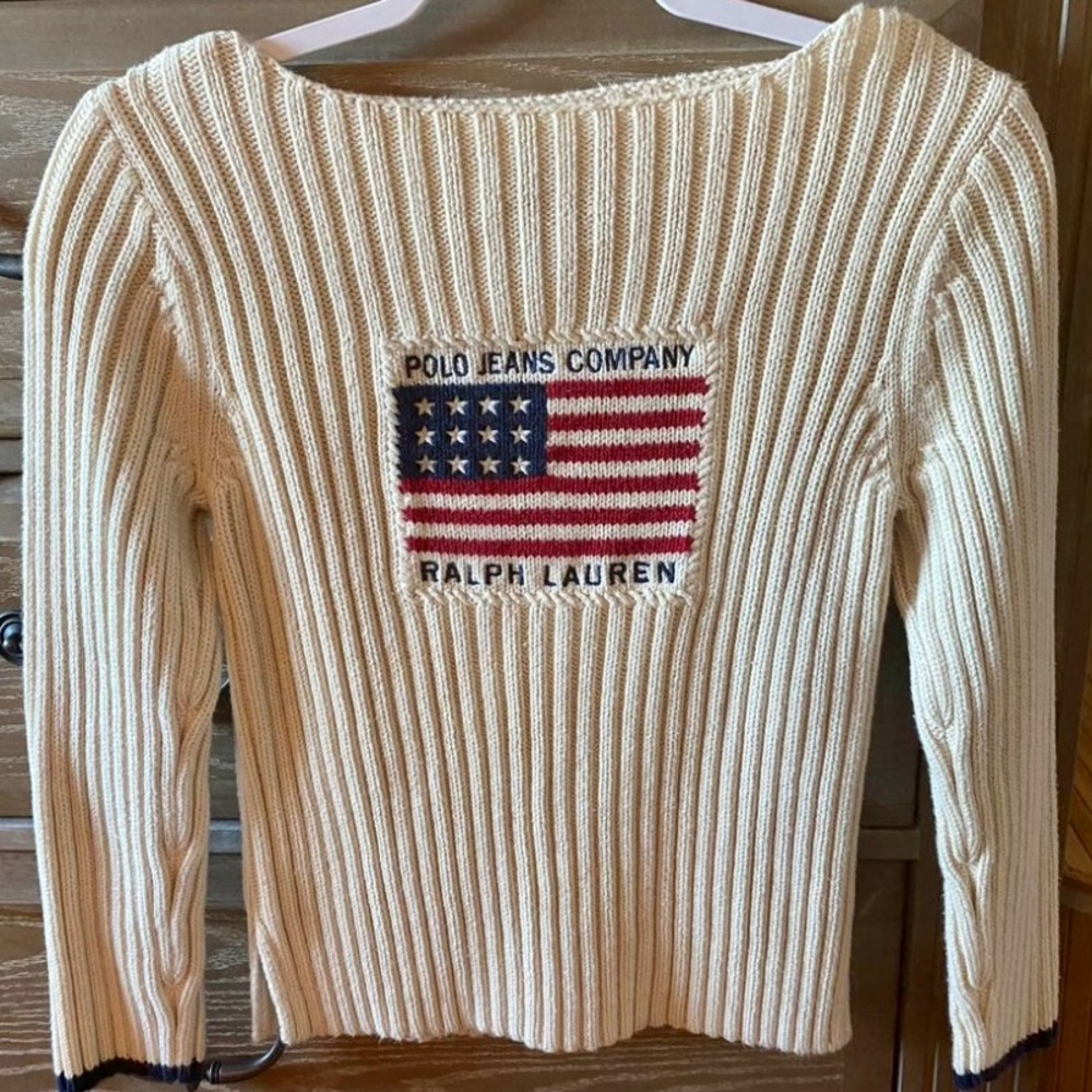 Vintage Americana Polo Ralph Lauren Sweater